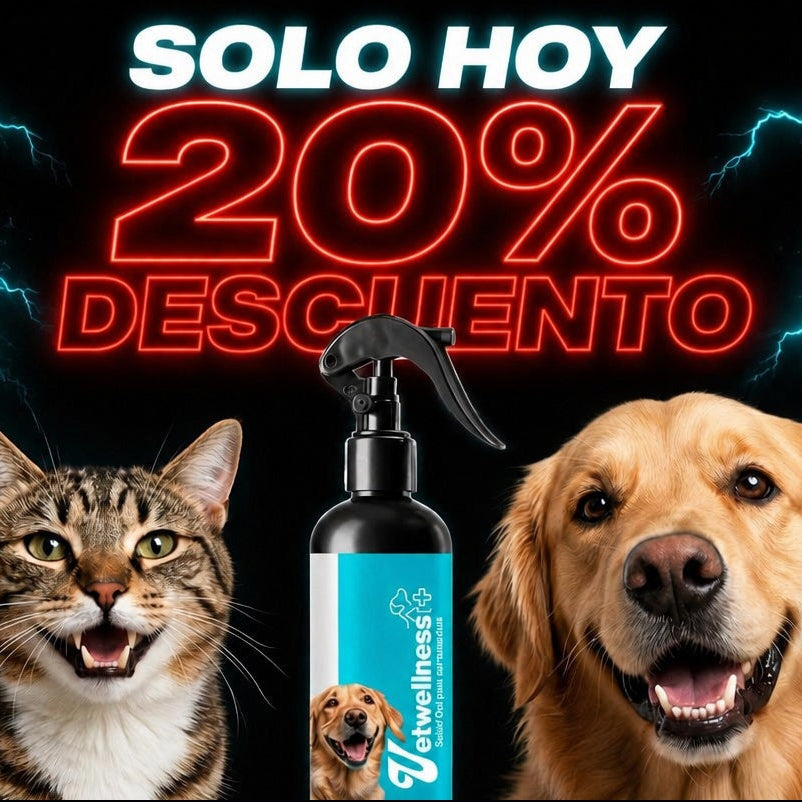 🐾 El spray que limpia su boca ¡Sin pelea, ni cepillo!🦷✨