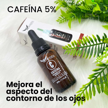 SERUM DE CAFEINA  ¡Adiós a las bolsas y ojeras!