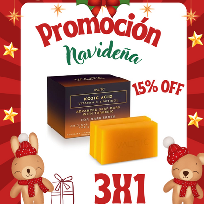 JABÓN REMOVEDOR DE MANCHAS 3X1 – Rutina Fácil, Piel Perfecta 💧