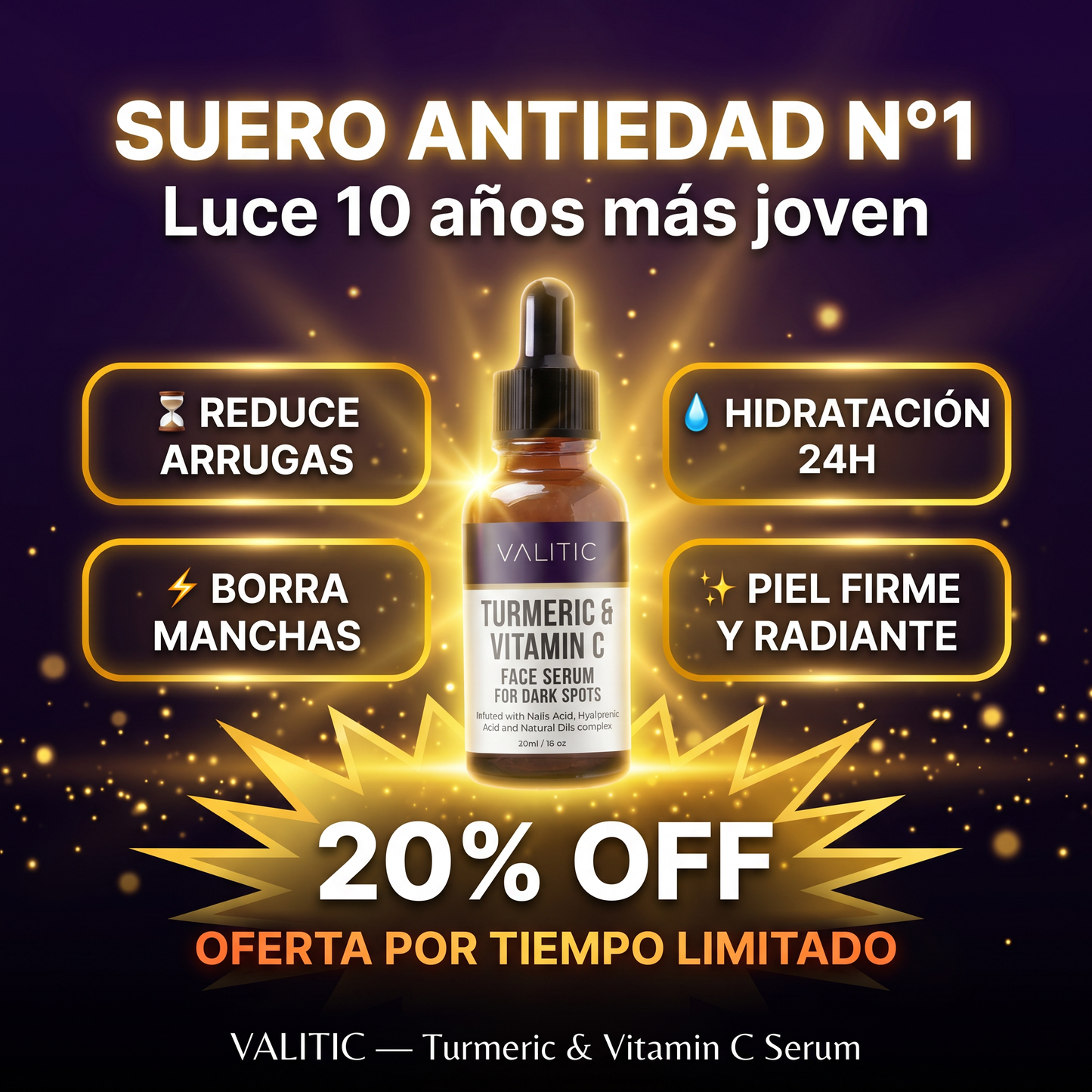 VALITIC Suero ,Antienvejecimiento